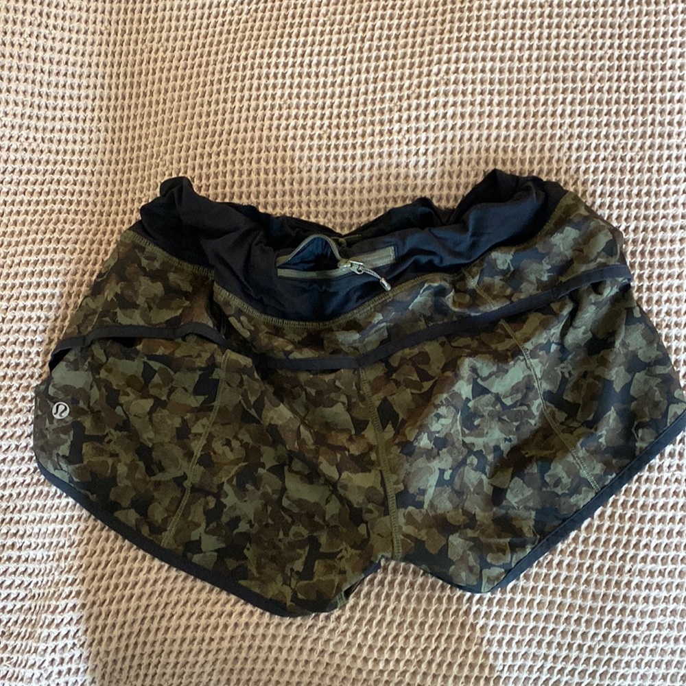 Lululemon camo shorts